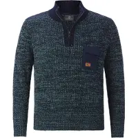 Jan Vanderstorm Comfort Fit Pull-over Tirettevert,