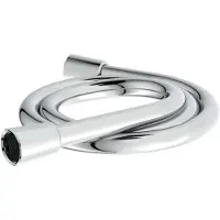 Ideal standard Flexible de douche plastique 175 cm x 1/2 pouce chromé BE175AA (175 cm)