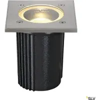 SLV Dasar Exact 228434 Outdoor recessed light GU10 HV halogen 35 W Stainless steel