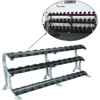 Softee Support d'haltères Pro-sports pour 36 haltères