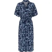 ONLY Robe-chemise 'ONLYasmin' bleu nuit / bleu clair