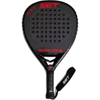 Set Raquette De Padel Black Wolf