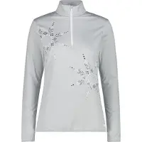 CMP 34l4246 Half Zip Sweatshirt Gris 2XS Femme