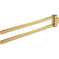 GROHE Porte-serviettes Selection double pivotant cool sunrise brossé 41063GN0