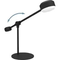 Eglo 900353 CLAVELLINA LED Lampe de table 1x6,8W noir blanc blanc chaud