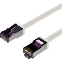 Flexline FL31-28486 Câble de raccordement , Cat. 6A, S/FTP, très souple, blanc, 30,0 m