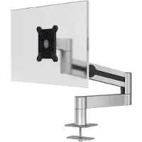 Durable Support pour écran avec bras pour 1 écran, h x l x p 470 x 345 x 120 mm (Tables, 38", 8 kg), Support de moniteur, Argent