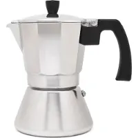 Leopold Vienna Cafetière Aluminium Italien 6 Tasses