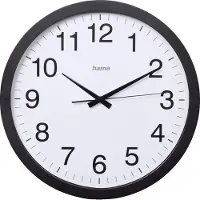 Hama 185876 Wall Clock Noir