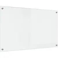 vidaXL Protection de cuisine Transparent 100 x 60 cm verre trempé