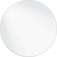 vidaXL Miroir mural rond, Ø 60 cm, verre trempé