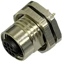 Bkl Electronic 2703502 Connecteur femelle encastrable pour capteurs/actionneurs M12 Nombre de pôles : 4.5 1 pc.