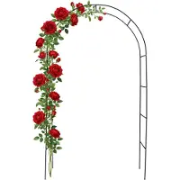 Relaxdays Arche roses (38 cm, 190 cm)