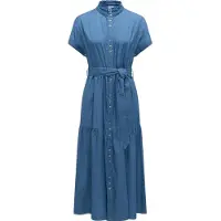 Ragwear Robe-chemise 'Liora' bleu denim