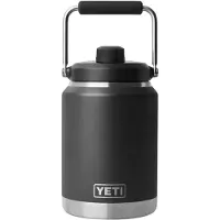 Yeti Rambler Jug 1/2 Gallon, Black, carafe thermos, 1.9L