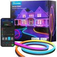 Govee Ruban LED Corde Lumineuse Néon Extérieure RGBIC 24 V