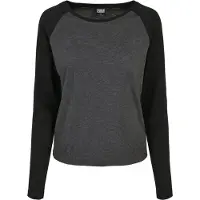 Urban Classics T-shirt gris foncé / noir