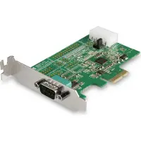 StarTech.com Rs232 Pcie Pci-e Expansion Card Vert,Argenté
