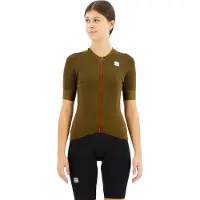 Sportful Monocrom Short Sleeve Jersey Vert XS Femme