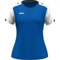Jako T-shirt Dynamic pour femmes - 6170D, Couleur:royal/blanc/marine, Taille:M (38/40)