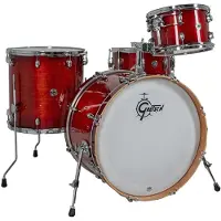 Gretsch drums Gretsch Catalina Club 22 Shell Pack With Snare Gloss Crimson Burst