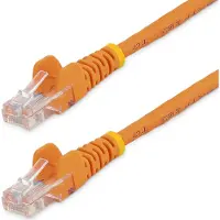 StarTech.com Cable reseau Cat5e UTP sans crochet - 7 m Orange - Cordon Ethernet RJ45 anti-accroc - Cable patch - cordon de raccordement - 7 m - orange