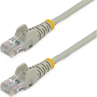 StarTech.com Câble réseau Cat5e UTP sans crochet- Cordon Ethernet RJ45 anti-accroc - M/M - cordon de raccordement - 1 m - gris