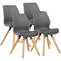 CLP lot de 4 chaises Luna