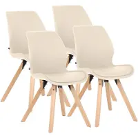 CLP lot de 4 chaises Luna