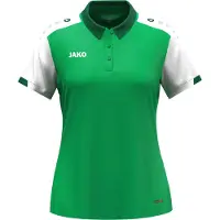 Jako Polo Dynamic , Taille:S, Coleurs:vert/blanc/vert foncé