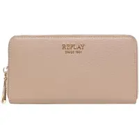 Replay porte-monnaie Zip Around Wallet Tannin beige