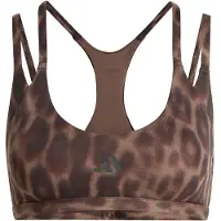 Adidas Soutien-gorge de sport 'Optime' marron / marron châtaigne / brun foncé