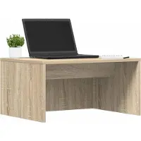 vidaXL Table murale en bois imitation chêne Sonoma, dimensions 60 x 45 x 30 cm