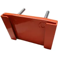 Softee Plaque de montage pour tube de cerceau amovible Deluxe multicolore