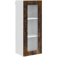 vidaXL Façade de lave-vaisselle Kalmar, chêne fumé, 40 x 31 x 100 cm