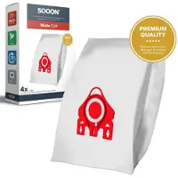 SQOON Sacs à poussière Miele FJM 4pcs