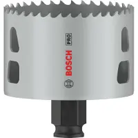 Bosch Accesorios Pc Plus Wood Hole Saw 73 Mm Argenté