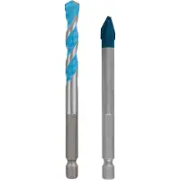 Bosch Hexagonal 9 Hardceramic And Multitic Set 8mm Argenté