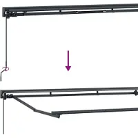 vidaXL Armature de store manuelle avec LED 3,5 x 2,5 m