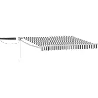 vidaXL Store électrique rétractable, anthracite et blanc, 3 x 2,5 m