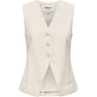ONLY Gilet de costume 'ONLTILA LIFE S/L WAISTCOAT TLR GILET' beige clair