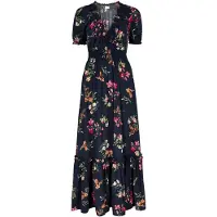 Apricot Robe ' ' bleu marine