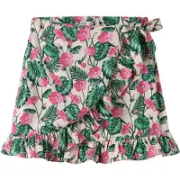 Name it Jupe 'NKFVinaya' sable / vert clair / vert foncé / rose clair