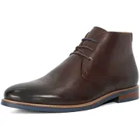 Dune London Chukka Boots 'Millers' bourgogne