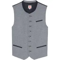 Spieth & Wensky Gilet folklorique 'Haldis' bleu