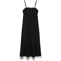 Vero Moda Robe 'VMJenna' noir / blanc