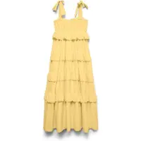 Vero Moda Robe 'VMDOLORES' jaune