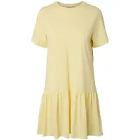 Pieces Robe 'PCDisso' jaune clair
