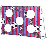 NILS But de football avec mur de tir, 5 trous de tir avec score