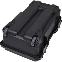 Citronic Portable trolley case molded ABS high impact and weatherproof storage, Montre connectée : accessoires, Noir